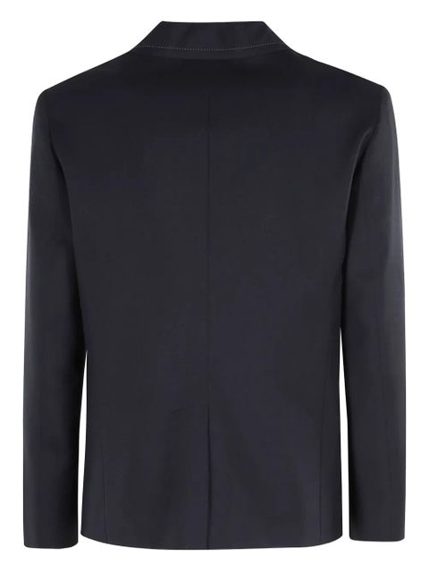 Marni virgin-wool notched-lapel blazer - Blue - zdjęcie produktu nr 2