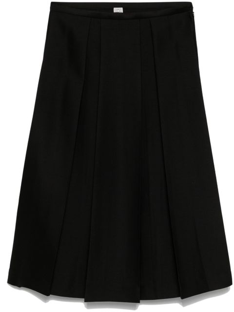 TOTEME twinflower midi skirt - Black - zdjęcie produktu nr 1