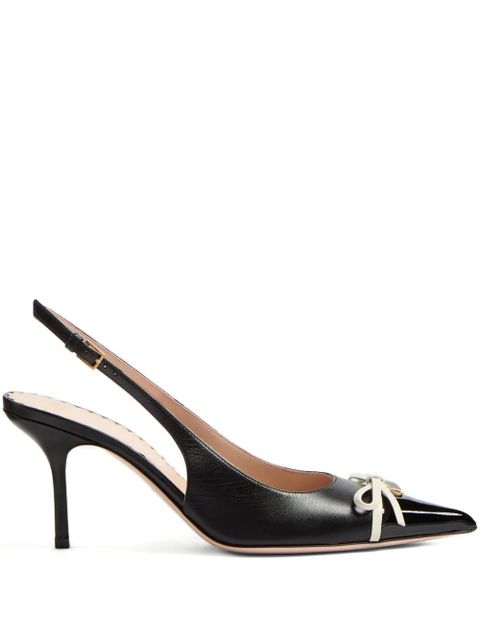 Valentino Garavani 80mm Bepointy slingback pumps - Black