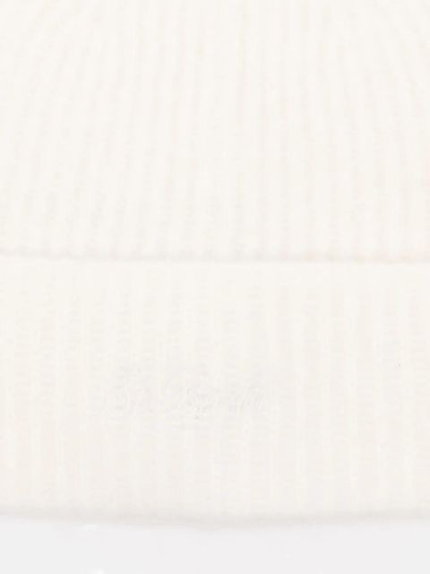 MC2 Saint Barth ribbed alpaca-wool beanie - White