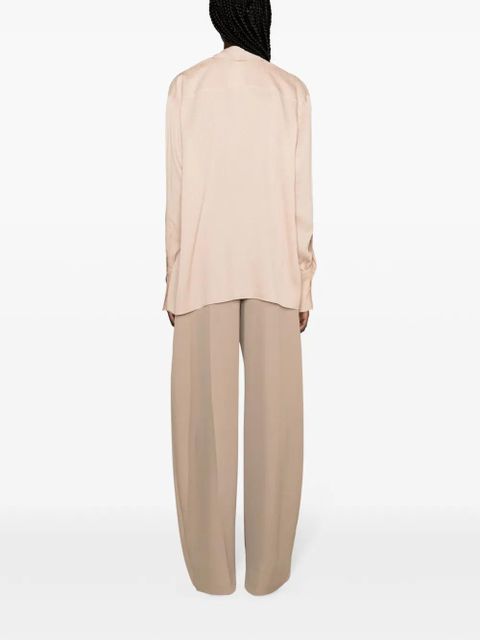 Givenchy scarf-detail silk blouse - Pink