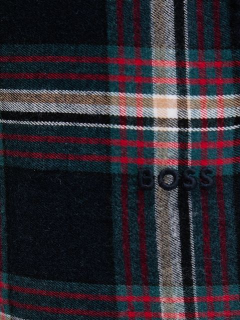 BOSS piżama damska kolor granatowy 50550231