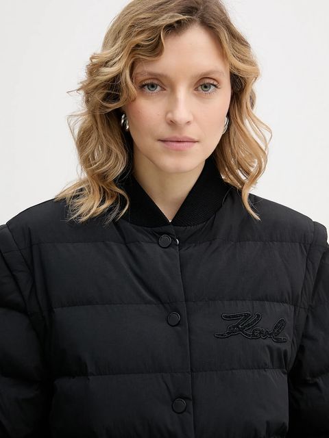 Karl Lagerfeld kurtka z dodatkiem wełny