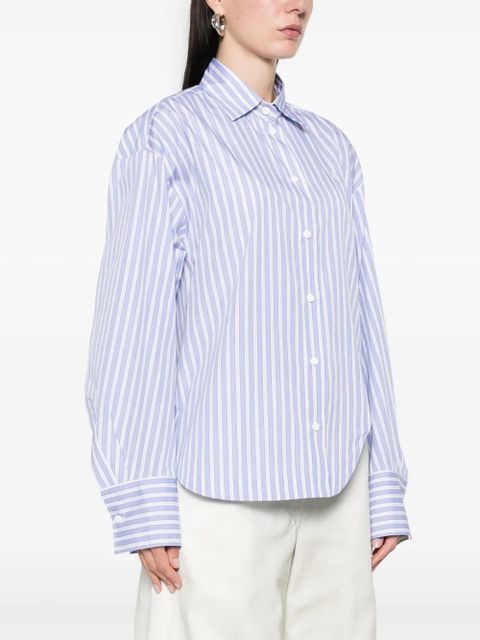 The Attico striped shirt - White