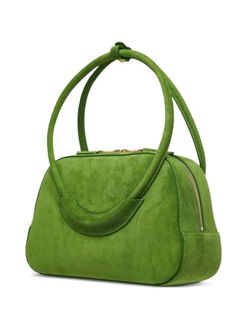 SHUSHU/TONG bow-detail ring-handle shoulder bag - Green - zdjęcie produktu nr 2