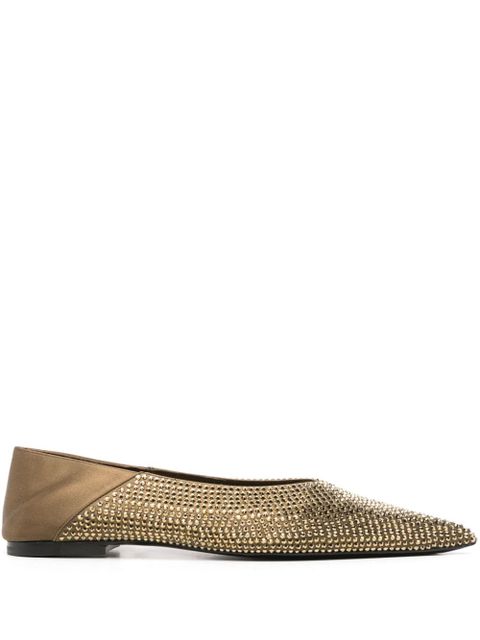 Saint Laurent Nour slippers - Green - zdjęcie produktu nr 1