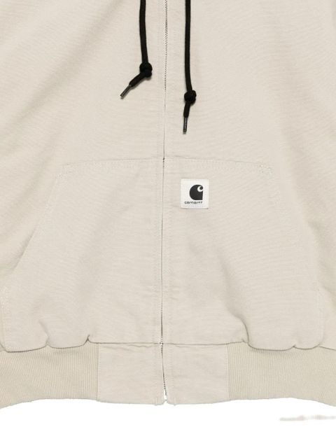 Carhartt WIP hooded zip-up jacket - Neutrals