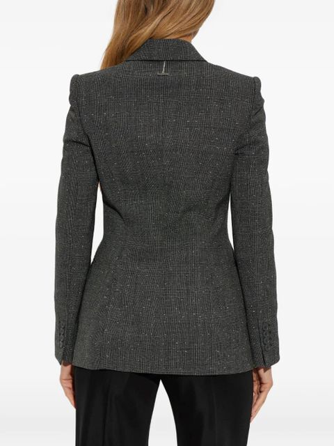 Alexander McQueen double-breasted wool jacket - Grey