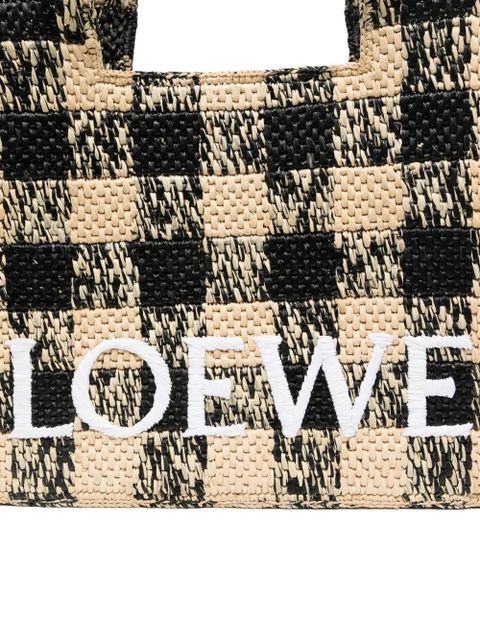LOEWE large Loewe Font tote bag - Neutrals