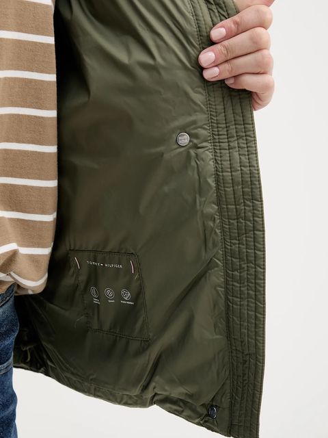 Tommy Hilfiger kurtka puchowa kolor zielony zimowa WW0WW45739 - zdjęcie produktu nr 2