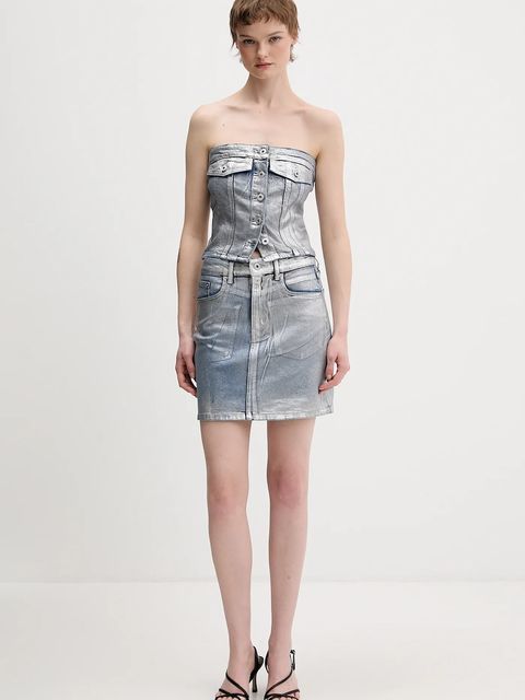 Karl Lagerfeld Jeans spódnica jeansowa - zdjęcie produktu nr 2