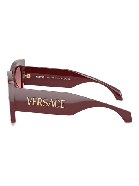 Versace Eyewear square-frame sunglasses - Red
