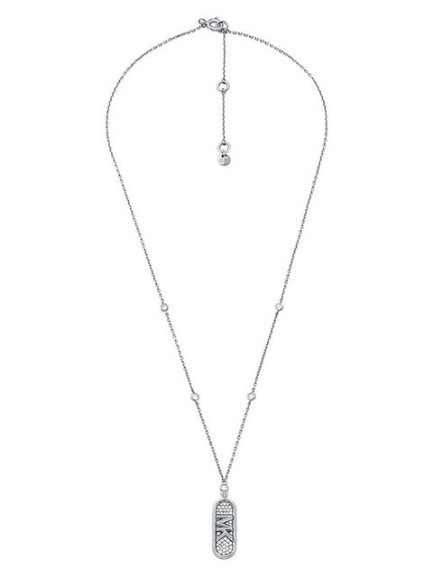 Michael Kors naszyjnik srebrny - zdjęcie produktu nr 1