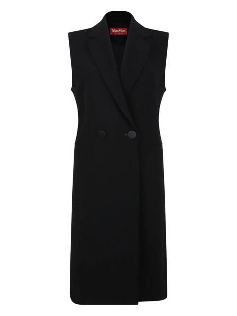 Max Mara Double-breasted cady jacket - Black - zdjęcie produktu nr 1