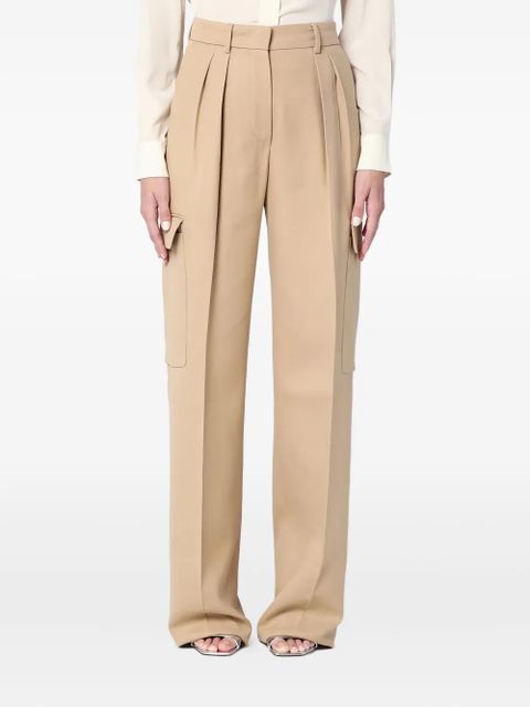 Sportmax straight-leg trousers - Neutrals