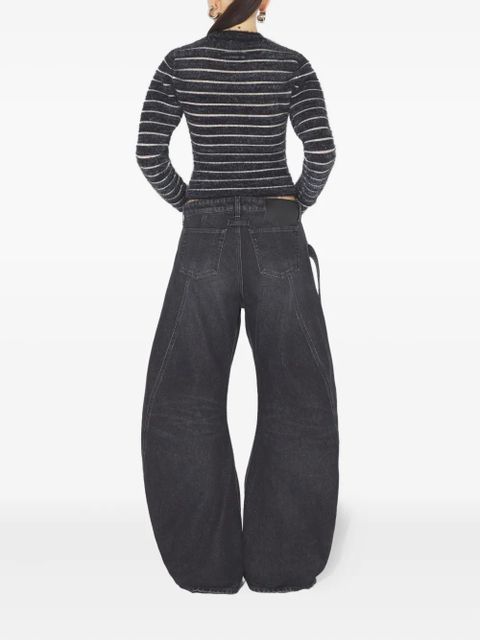 Jean Paul Gaultier strap detail trousers - Black - zdjęcie produktu nr 2