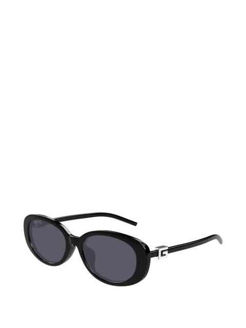 Gucci Eyewear logo-detail sunglasses - Black - zdjęcie produktu nr 2