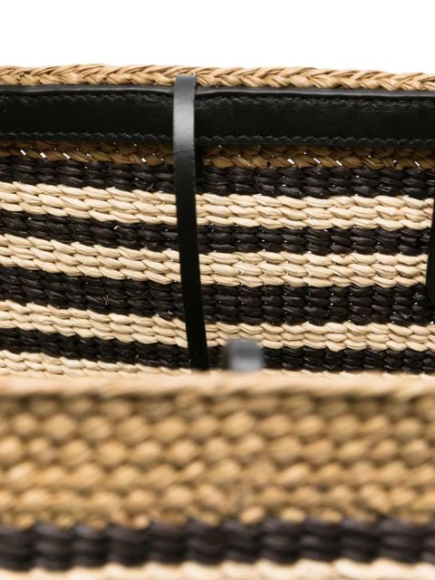 LOEWE large Anagram basket bag - Green