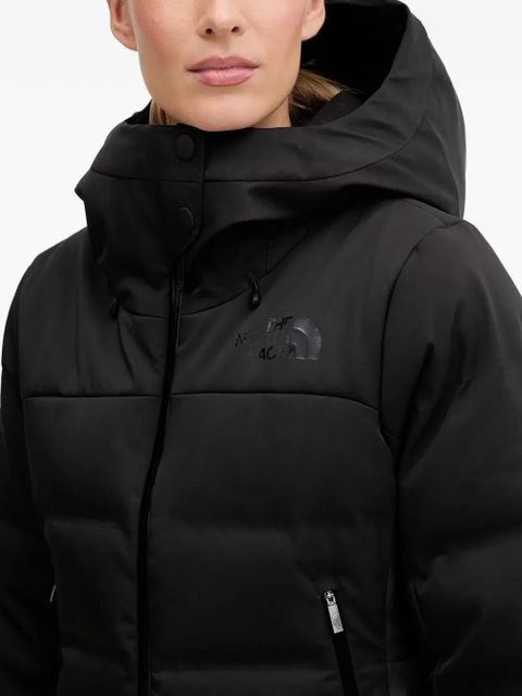The North Face hooded padded ski jacket - Black