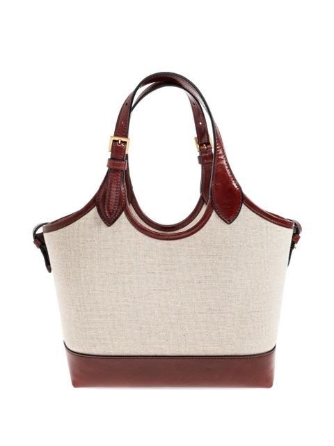 Versace small Rivière canvas tote bag - Neutrals - zdjęcie produktu nr 2