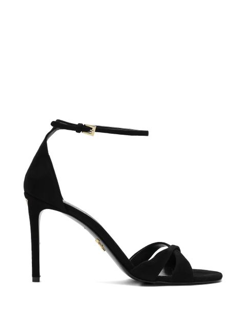 Prada criss-cross stiletto-heel sandals - Black - zdjęcie produktu nr 2