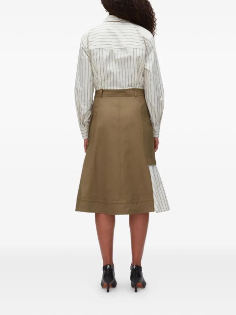 3.1 Phillip Lim cargo-pocket midi dress - Neutrals