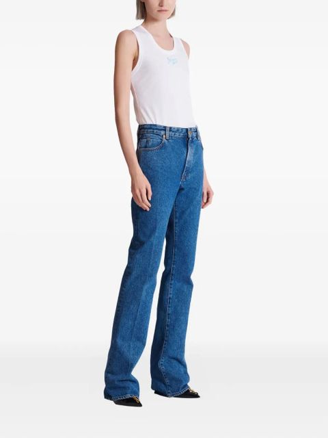 Balmain flared-leg jeans - Blue