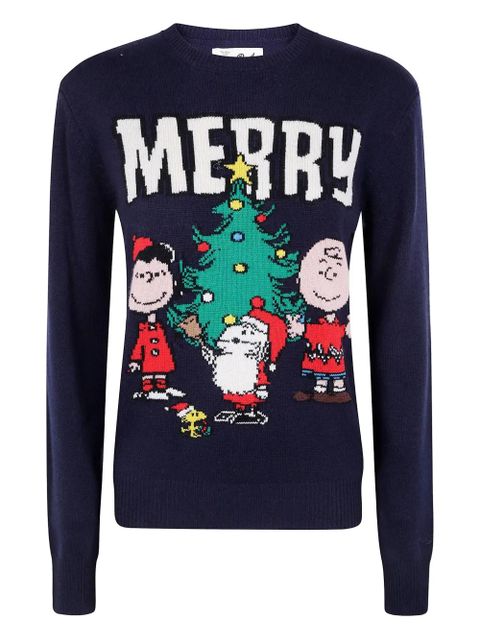 MC2 Saint Barth Peanuts Christmas sweater - Blue - zdjęcie produktu nr 1