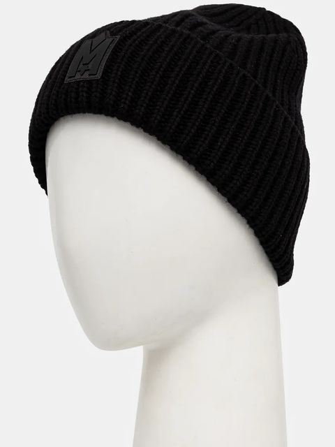 MACKAGE czapka wełniana kolor czarny wełniana JUDE-WZ - zdjęcie produktu nr 2