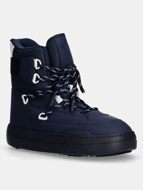 Moon Boot śniegowce MB PARK SNEAKER BOOT kolor granatowy 80D2470060 F003