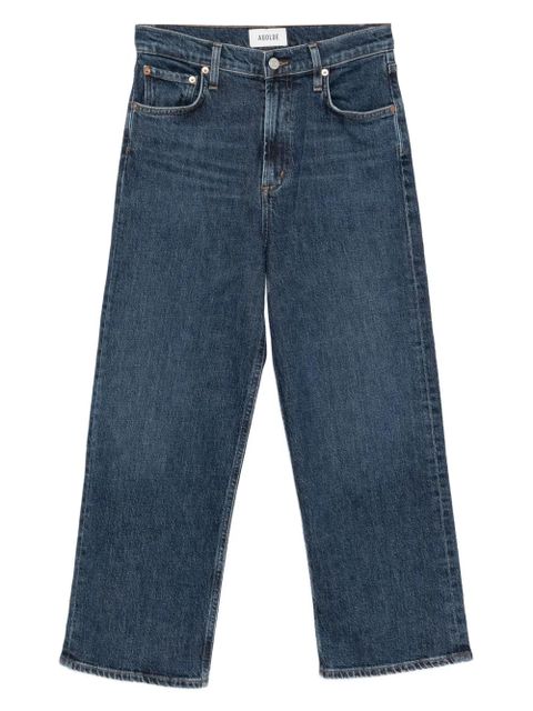 AGOLDE Ren high rise wide leg jeans - Blue - zdjęcie produktu nr 1