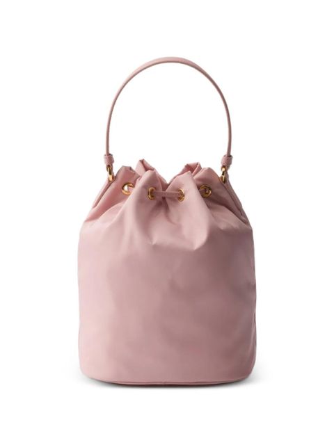 Prada Duet Re-Nylon bucket bag - Pink