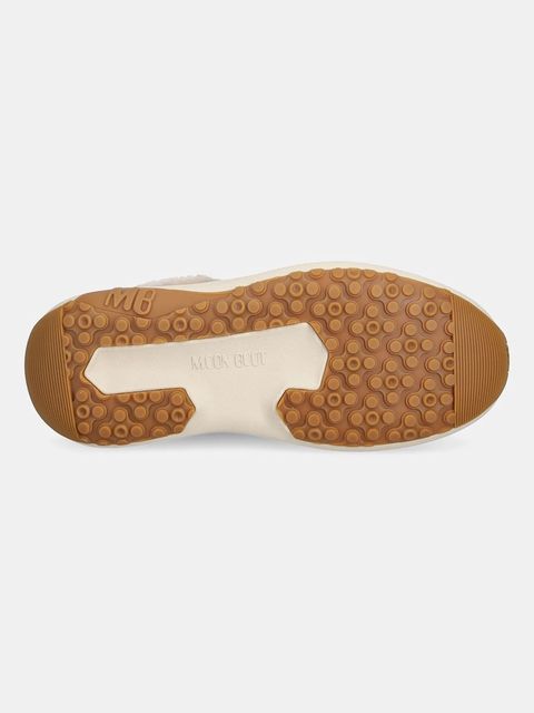 Moon Boot sneakersy zamszowe MB MOON247 CITY SHEARLING kolor brązowy 80D2490040 M008