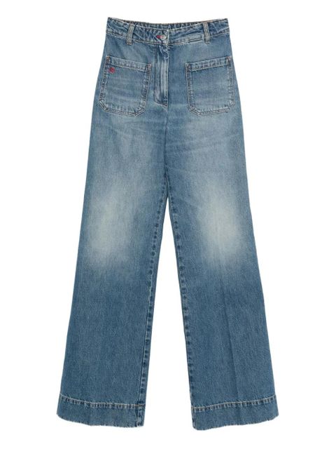 Victoria Beckham pocket-detail jeans - Blue - zdjęcie produktu nr 1