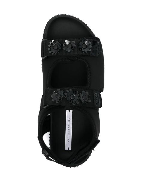 Cecilie Bahnsen Valeria sandals - Black