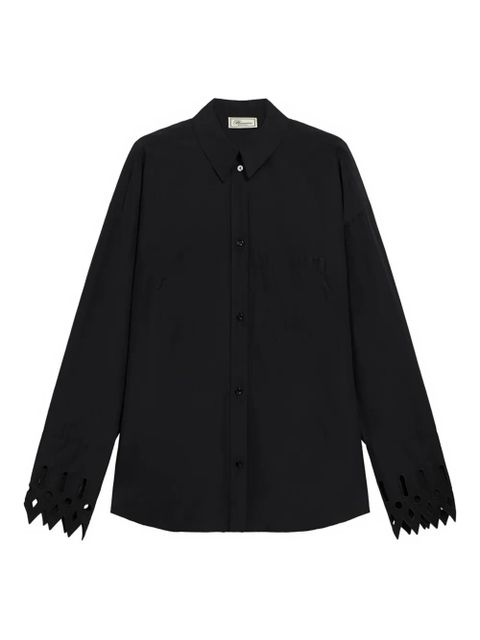 Blumarine patch-pocket shirt - Black - zdjęcie produktu nr 1