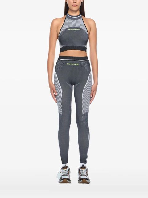 Off-White race logo Arrow seamless sports bra - Black - zdjęcie produktu nr 1