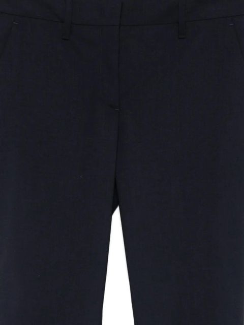 Prada concealed-fastening trousers - Blue