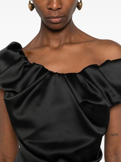 Vivienne Westwood Ginnie Amber midi dress - Black