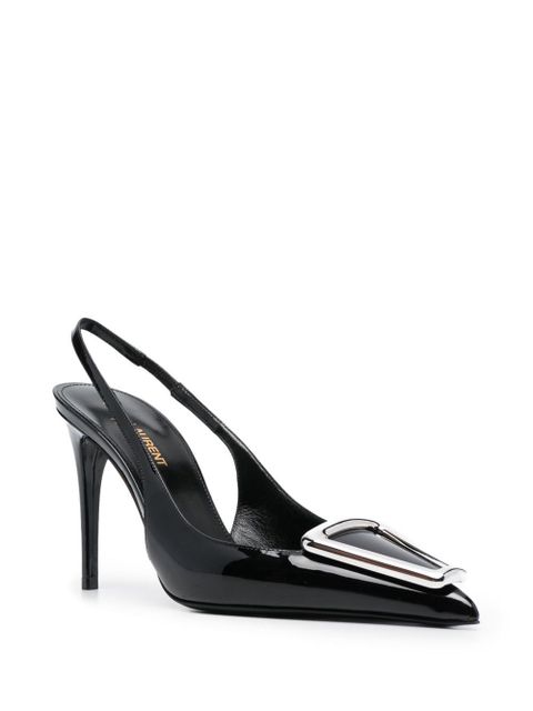 Saint Laurent Avenue 95mm slingback pumps - Black