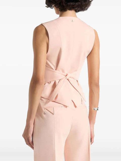 Manière De Voir Christine Cinch tailored waistcoat - Pink