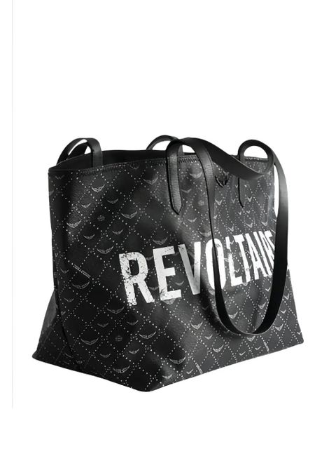 Zadig&Voltaire large patterned tote bag - Black
