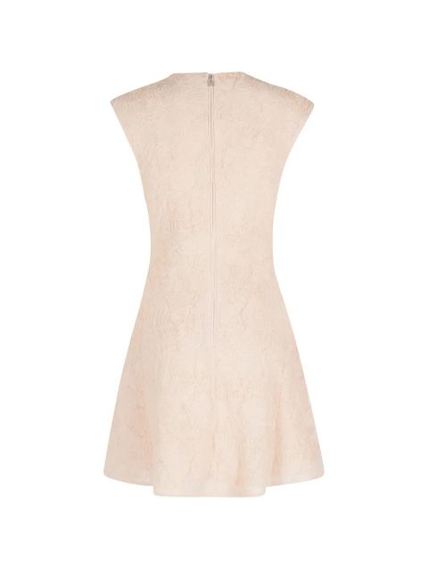 ROTATE BIRGER CHRISTENSEN floral-detail sleeveless mini dress - Neutrals - zdjęcie produktu nr 2