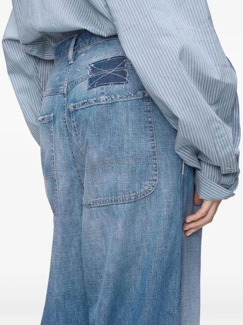Maison Margiela wide-leg jeans - Blue