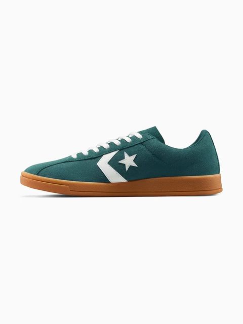 Converse sneakersy skórzane All Star Classic Trainer kolor zielony A16433C