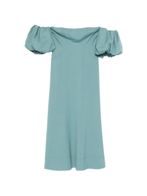 Ulla Johnson Nina off-the-shoulder midi dress - Blue - zdjęcie produktu nr 1