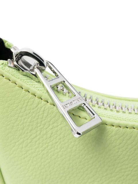 Zadig&Voltaire curved-body logo-plaque tote bag - Green