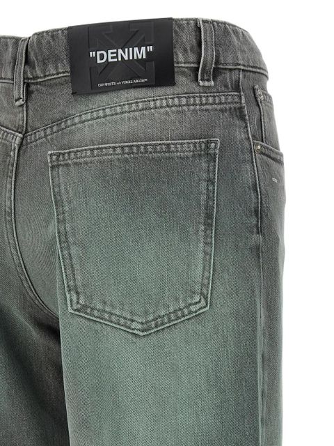 Off-White Spray Susy belt-loops jeans - Grey