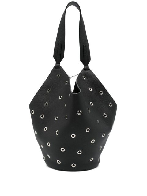 KHAITE small Lotus tote bag - Black - zdjęcie produktu nr 1