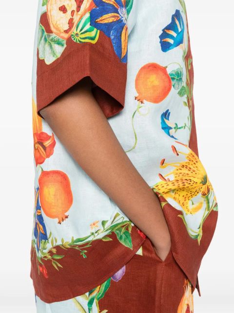 ALEMAIS Dahlia shirt - Blue - zdjęcie produktu nr 2